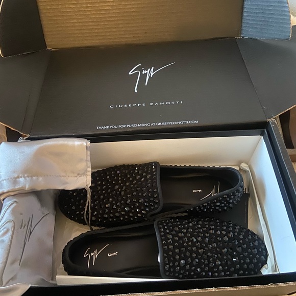 Black Giuseppe Zanotti men shoe